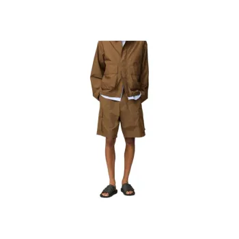 UNIQLO x Clare Waight Keller C Collection SS25 Cargo Shorts Men's Coffee