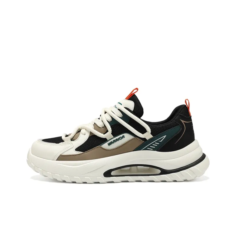 Warrior Abrasion Resistant Height Increasing Low Top Chunky Sneakers Men's-15