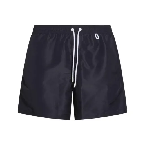 Loro Piana SS25 Beach Shorts Men's Dark Blue