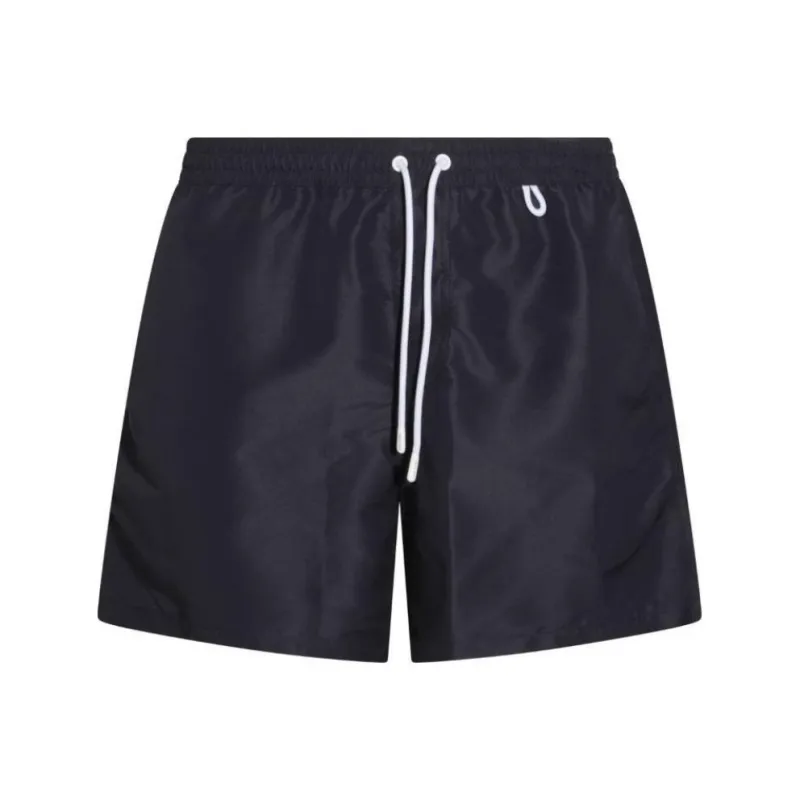 Loro Piana SS25 Beach Shorts Men's Dark Blue-0