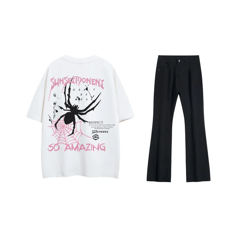 SUNSETMONENT Casual Sportswear Unisex-5