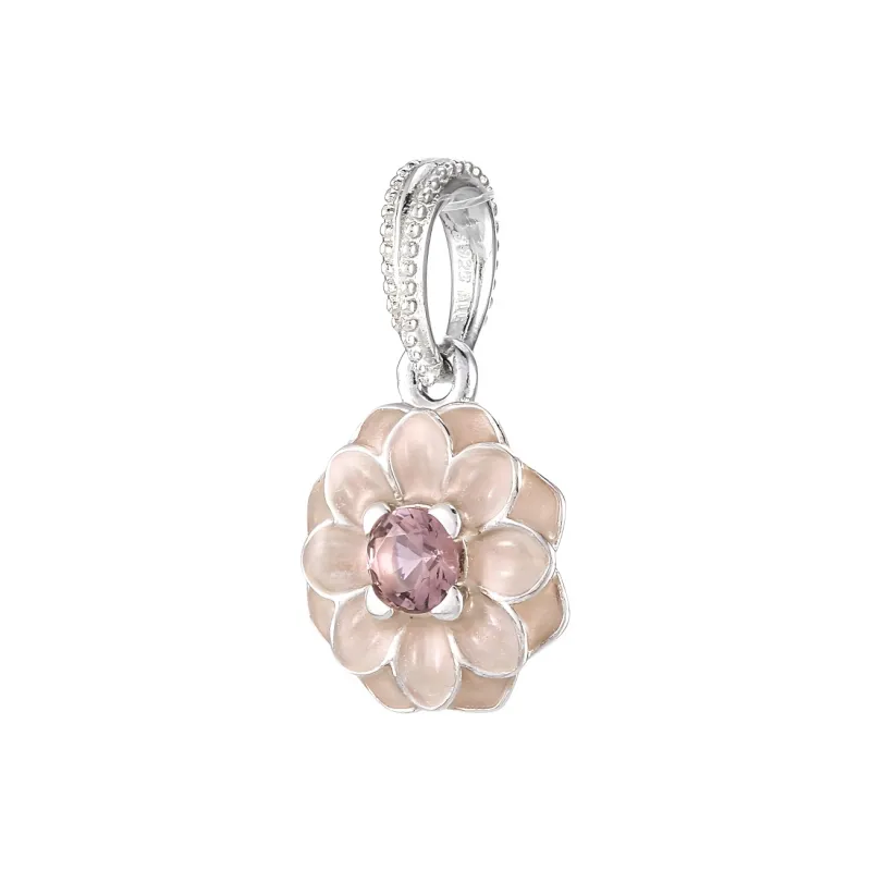 Pandora 925 Sterling Silver Jewelry Accessories Unisex Pink-0