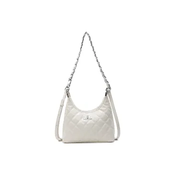 Single Warehouse PU Handheld Shoulder Bag Regular Women's Black/Ecru/Pink/Blue