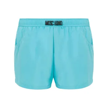 MOSCHINO Logo patch Swim Shorts