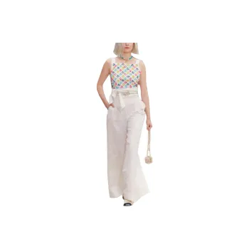 CHANEL Tank Tops Women's White