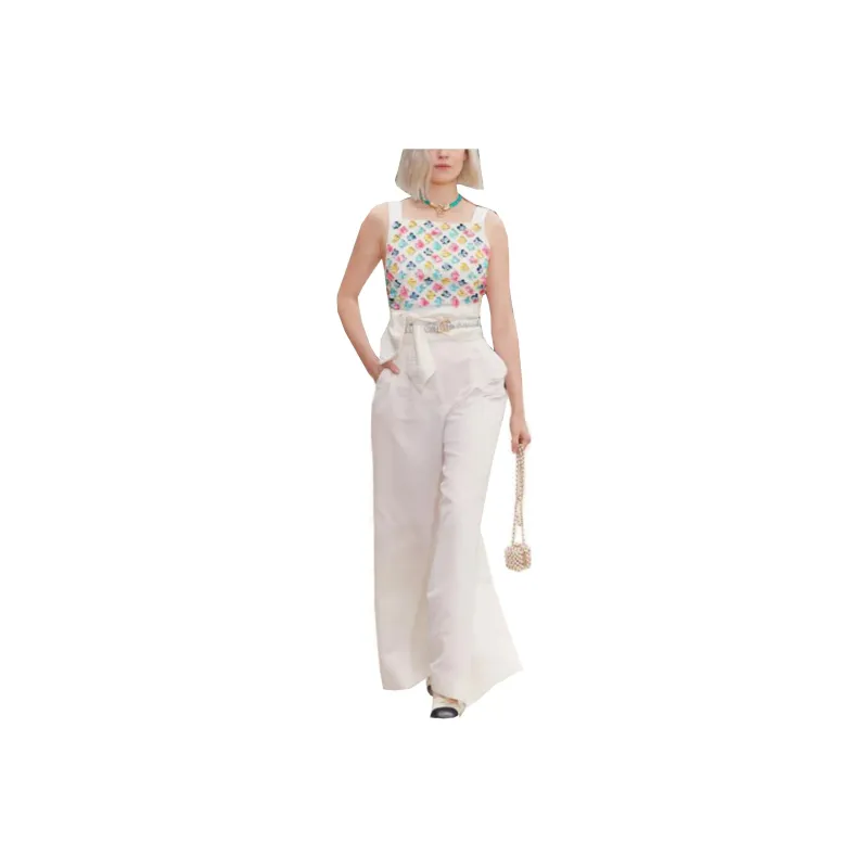 CHANEL Tank Tops Women's White-0