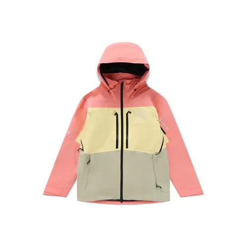 BURTON AK 23 24 Winter Season SWASH GORETEX 2L Ski Tops Unisex Coral Pink/Butter
