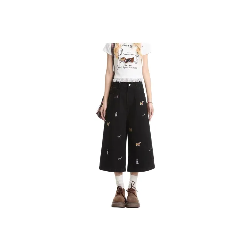 KOKO BASE Denim Shorts Unisex Blue-4