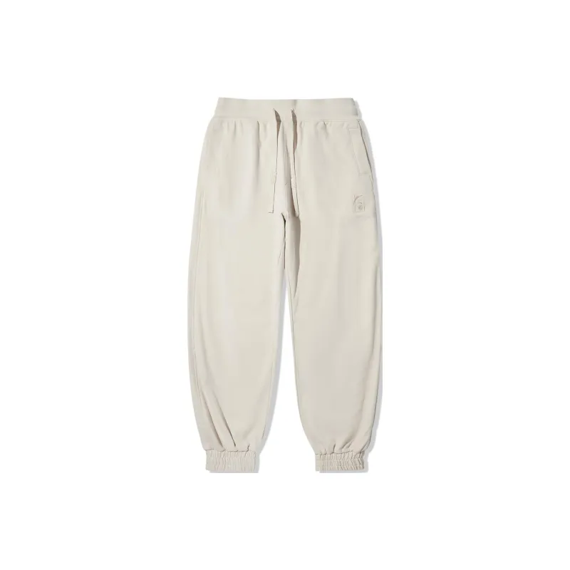 LiNing x CHENGLONGLIANMING Casual Pants Men's Oat Gray-0