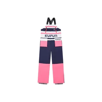 KUFUN Ski Pants Unisex Pink