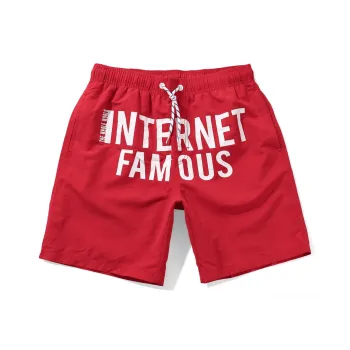 GAILANG Beach Shorts Men Red
