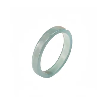 MY WORLD BEGINS AND ENDS WITH YOU Glutinous Jade Rings Unisex