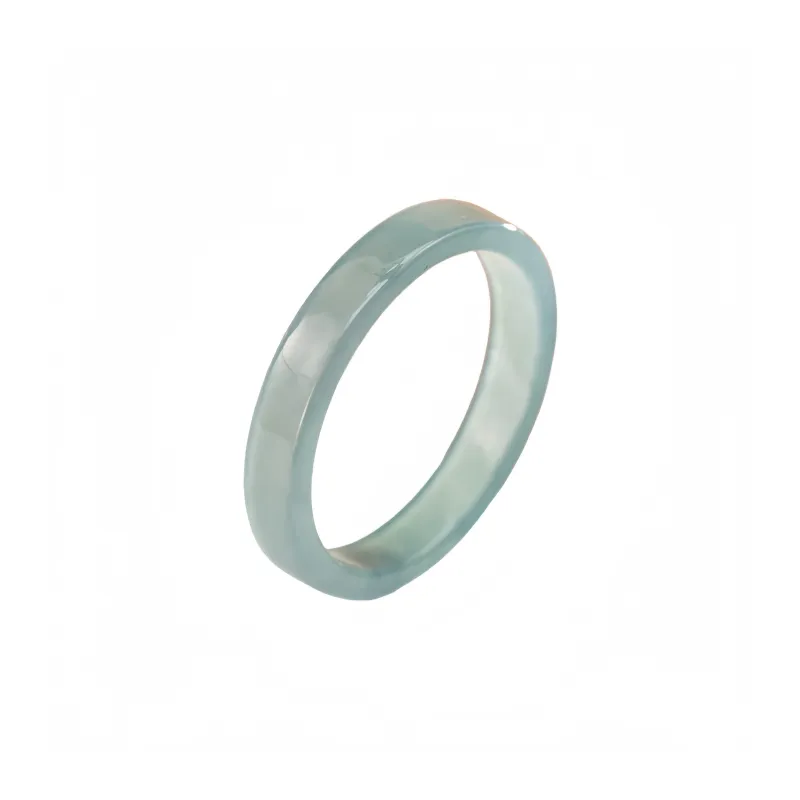MY WORLD BEGINS AND ENDS WITH YOU Glutinous Jade Rings Unisex-0