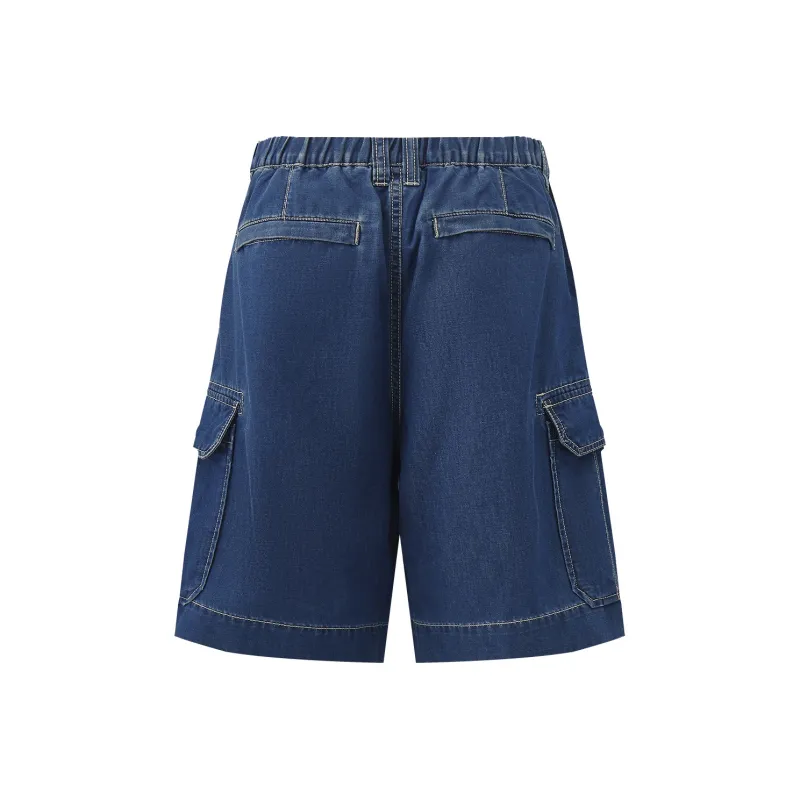 CAT Denim Shorts Men Blue-1
