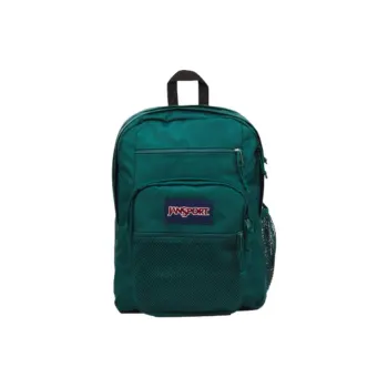 JanSport Polyester Backpack Unisex Dark Green