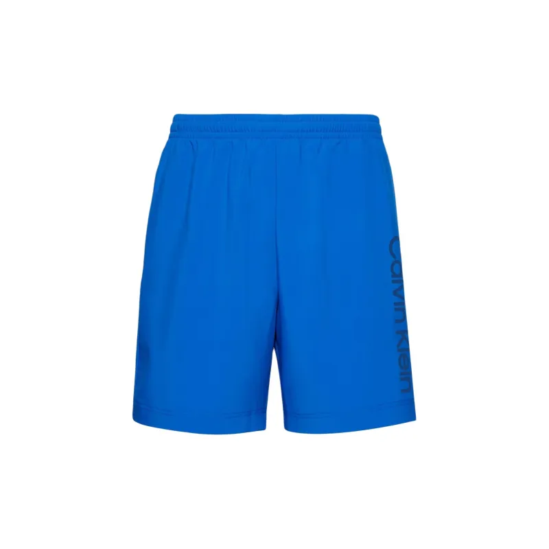 CALVIN KLEIN Casual Shorts Europe Version Men's Blue-0