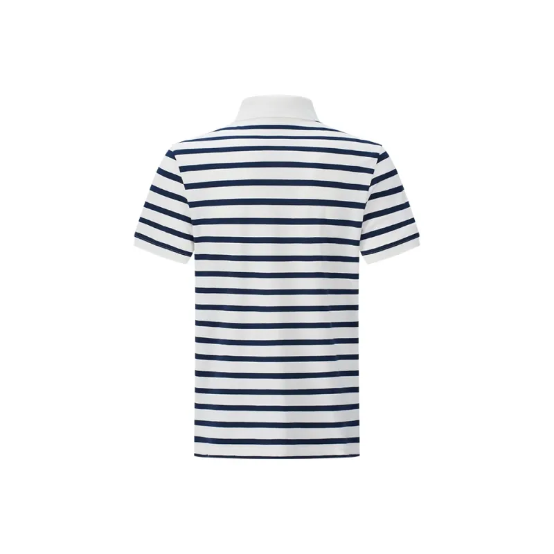 NAVIGARE Polo Shirt Men's Tech White Blue-1