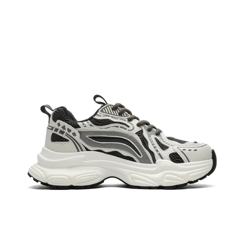 CEDAR HAN Vintage Paris Style Slip Resistant Coverage Lightweight Low Top Chunky Sneakers Men's-8