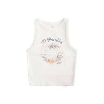 Hollister Tank Tops Women's White