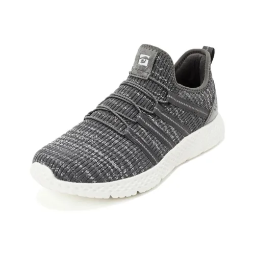 TOREAD Cushioning Anti-Slip Wear-Resistant Breathability Low-Top Running Shoes Men's Gray