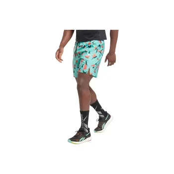 Reebok CYCLED Collection TS SPEED AOP SHORT Casual Shorts Men's Green