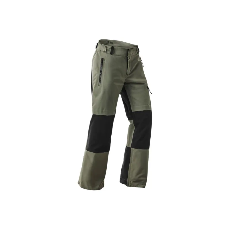 DECATHLON Ski Pants Men's Green-0