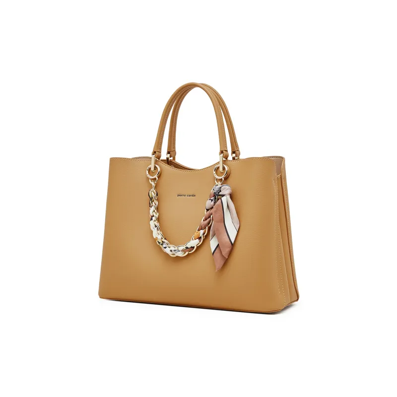 PIERRE CARDIN Split Cow Leather Shoulder Bag, Crossbody Bag, Handbag Regular Women's Multicolor-27