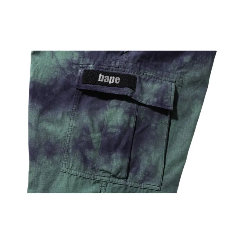 Bape Tie Dye Relaxed Fit 6 Pocket Pants-5