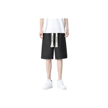 Go It Alone Denim Shorts Unisex