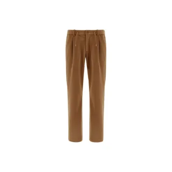 HERNO Drawstring Pleated Trousers