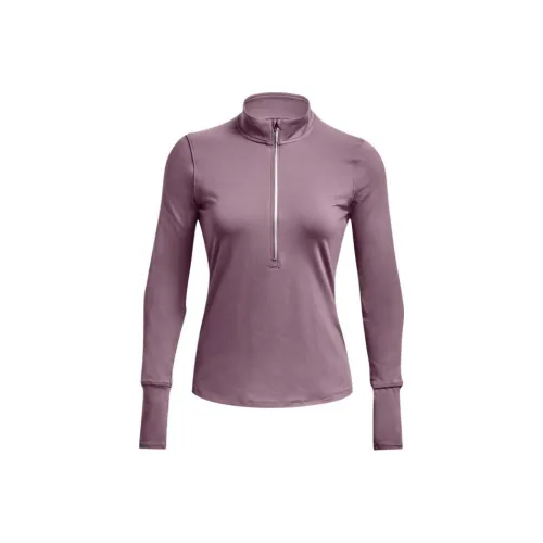 Under Armour Set in Sleeve T Shirt Women's Purple