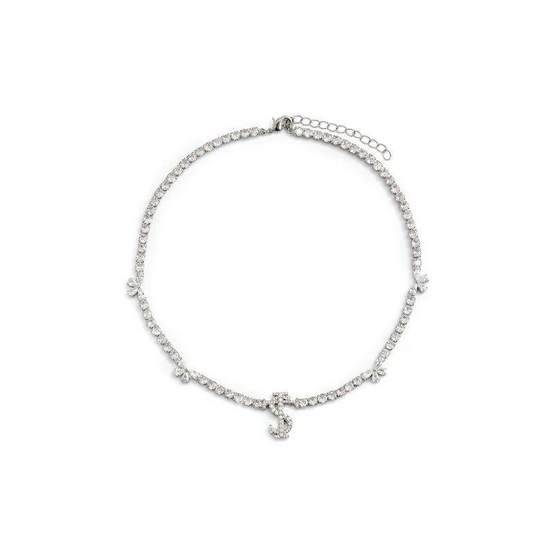 STK SMALL TOWN KID Zircon Necklaces Unisex-2