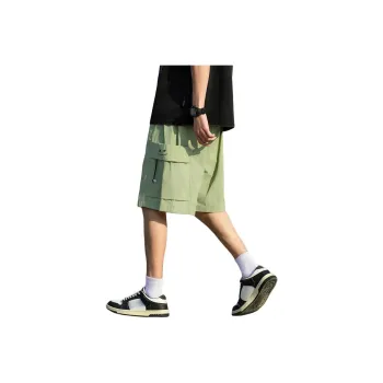 Warrior Huichao Riding The Wind Collection Cargo Shorts Unisex Black