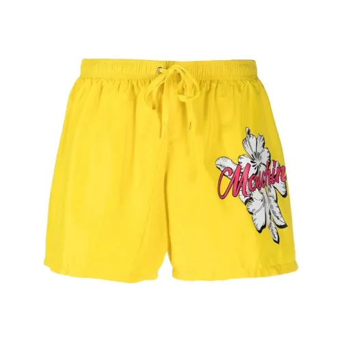 MOSCHINO Casual Shorts Men Yellow
