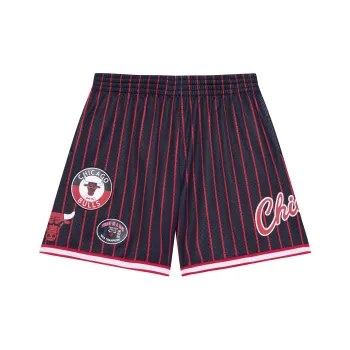 Mitchell & Ness x NBA Basketball Shorts Unisex Red Black