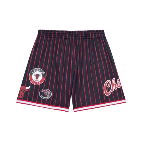 Mitchell & Ness x NBA Basketball Shorts Unisex Red Black