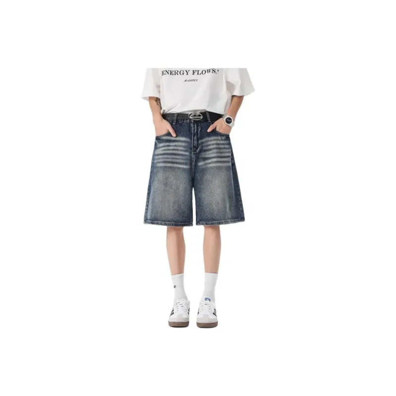 POLAR BEAR Denim Shorts Unisex-3