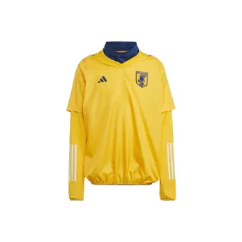 Adidas Japanese Football Team Olympic Series Soccer Jerseys Men's Yellow