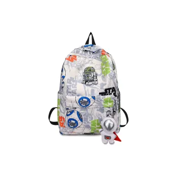 Gerlanx Oxford Backpack Large Size Women's Black/Orange/Green