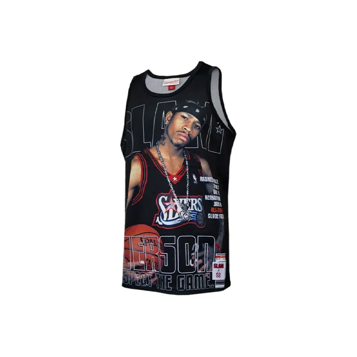 Mitchell Ness Basketball Jerseys Unisex Black-0