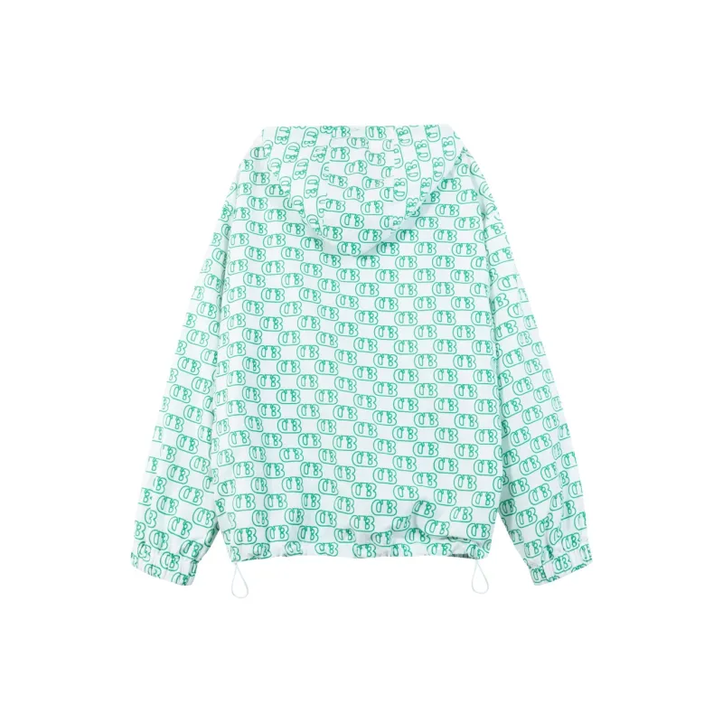 B.Duck Sweatshirt Women's Green All Over Print-1