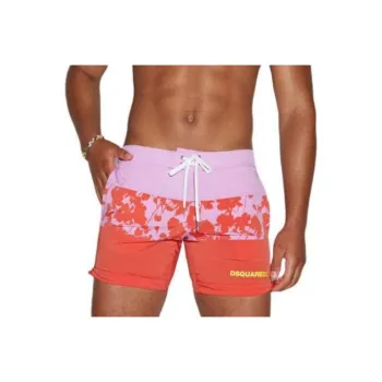 DSQUARED 2 Botanic Goth Boxer Casual Shorts Men's Multicolor
