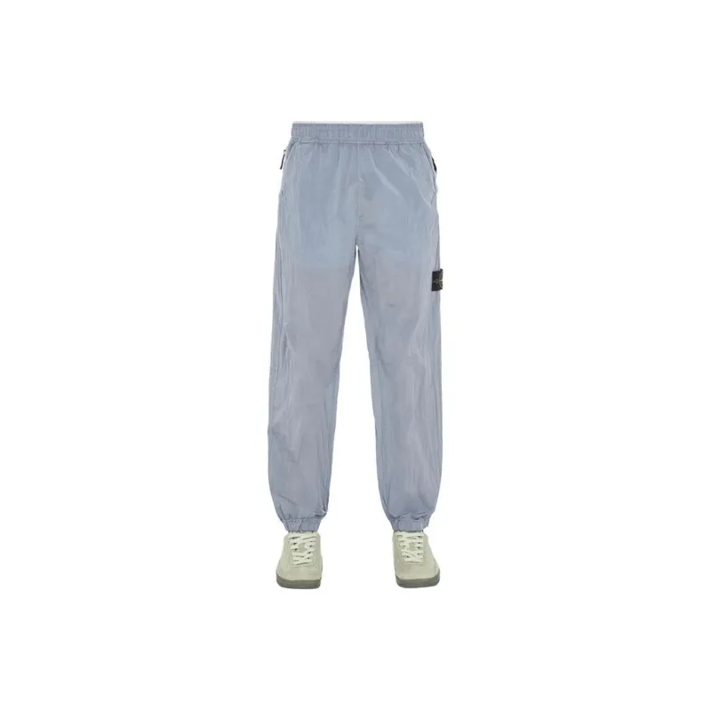 STONE ISLAND Casual Pants Men's Frost Blue-0