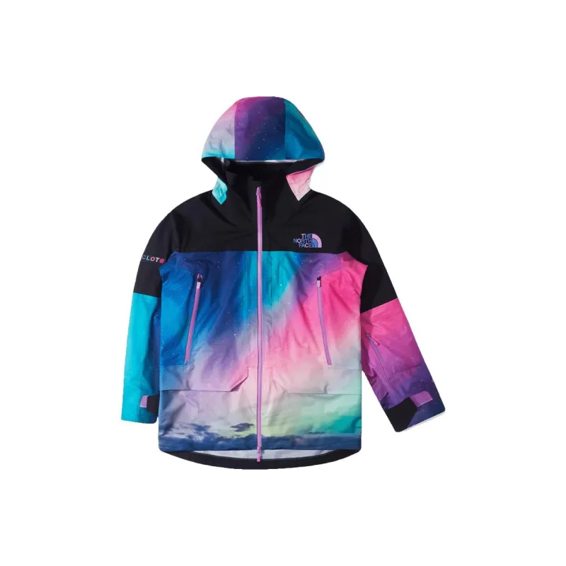 THE NORTH FACE x CLOT North X CLOT Co brand SS24 Ski Tops Unisex Aurora Color-0