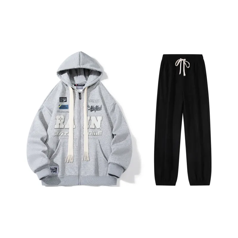 RAINCOME Straight Set Spring And Autumn Unisex-32