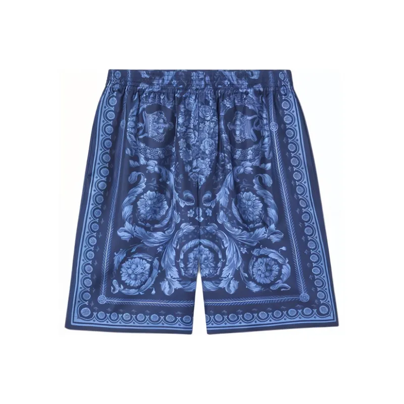 FANSIZHE Casual Shorts Men's Blue-0