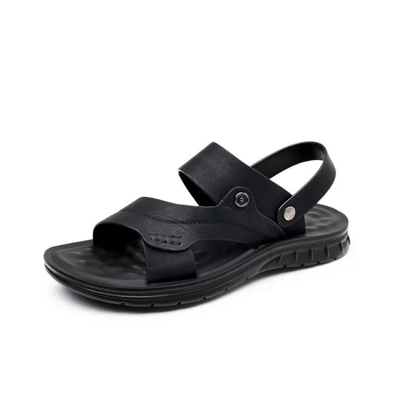 Mulinsen Beach Sandals Men Black-5