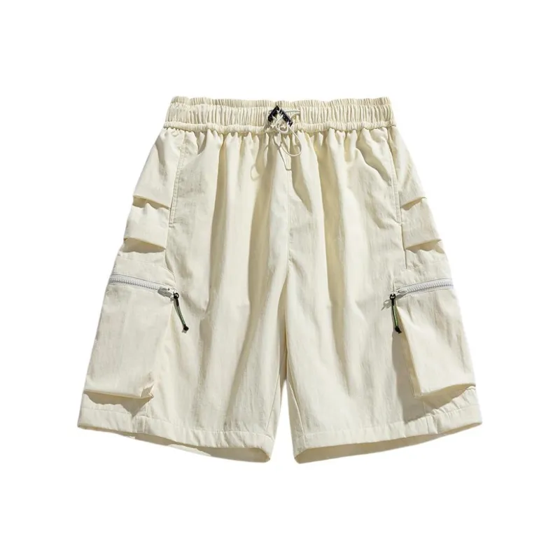 MKZA Cargo Shorts Unisex Mud Gray-10