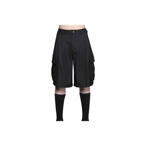 RAYSHOW Cargo Shorts Men's Black