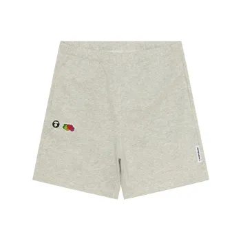 Aape x FRUIT OF THE LOOM Casual Shorts Men's Gray